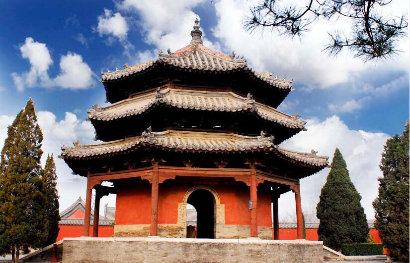 定州下高速,沿定曲线到曲阳县城,-曲阳县城内景区地址:保定市曲阳县城